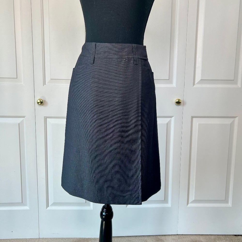 Esprit Dark Grey Skirt in Size 6